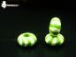 Preview: green candy fimo dreadperlen, dreadschmuck aus fimo, polymer clay dread beads, dreadlocks jewelry from fimo, schmuck aus fimo, fimo perlen, dreadperlen aus fimo selbst machen,dreads, dreadlockperlen,dreadschmuck, dreadbeads, dreadlock jewlery, dread acce